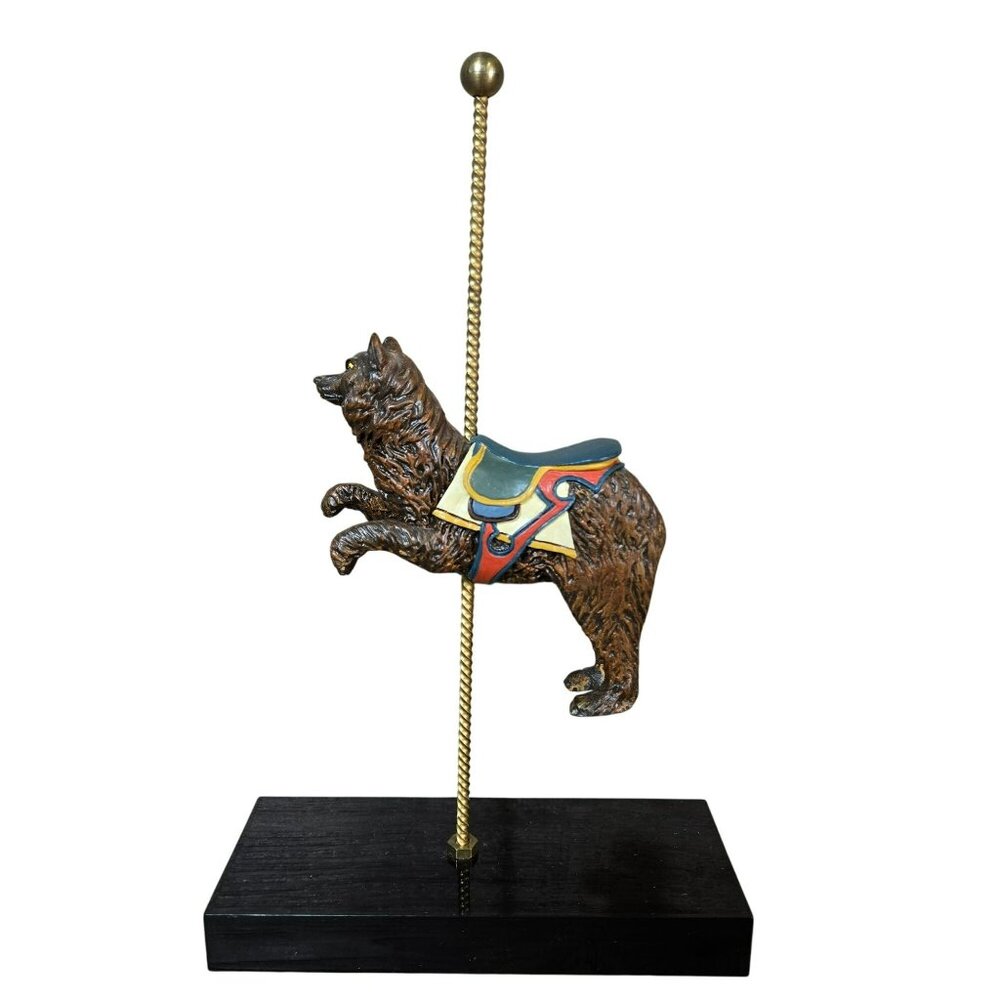 The Dancing Bear - 6th Art of The Carousel Hamilton Collection Limited Ed *READ - Picture 2 of 10